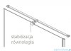 Radaway Furo Brushed Copper DWJ drzwi prysznicowe 120cm lewe szczotkowana miedź 10107622-93-01L/10110580-01-01